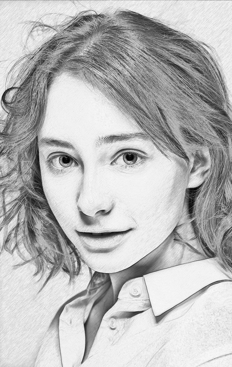 Pencil sketch 001 portrait26