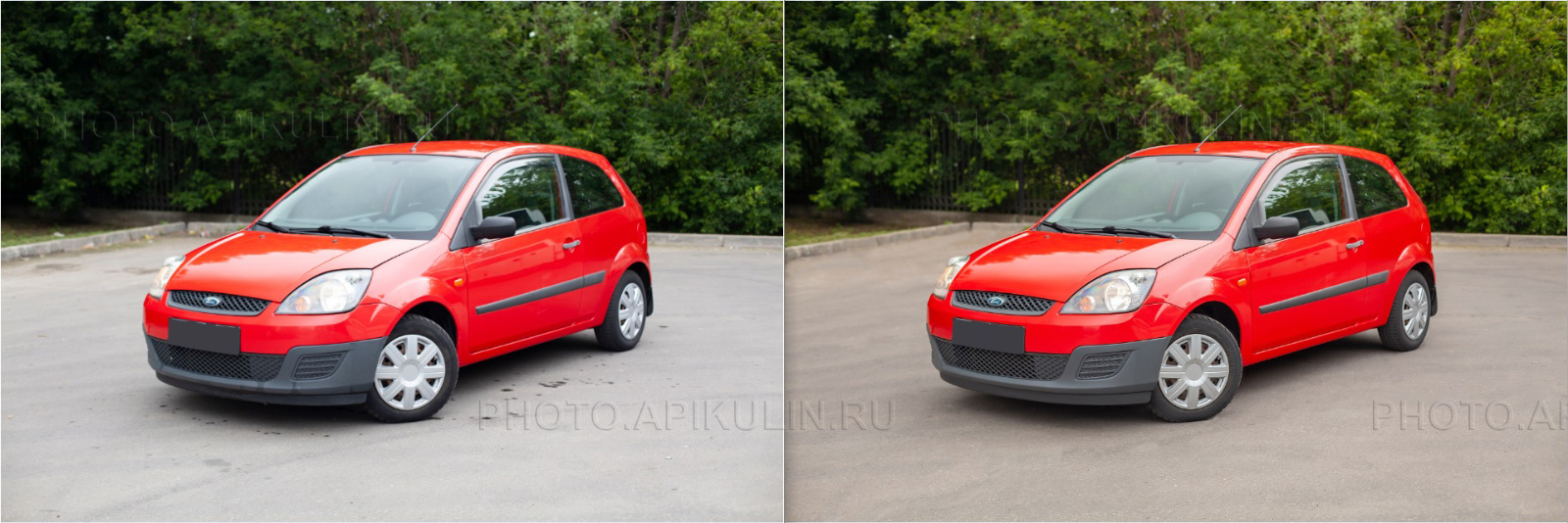 Ретушь серийной съемки