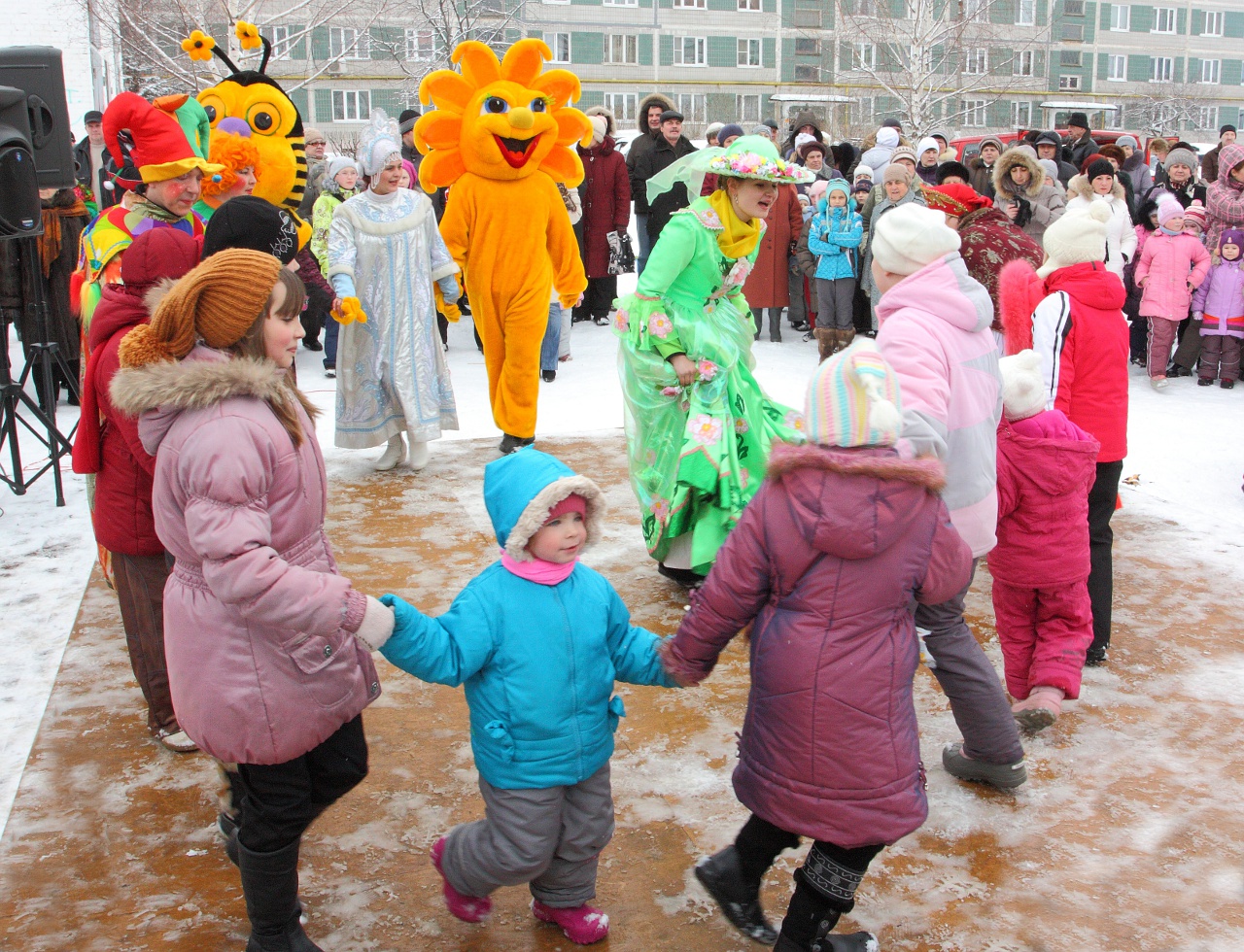 Молодая весна пришла